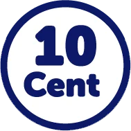 10-cent 10 cent refunded icon